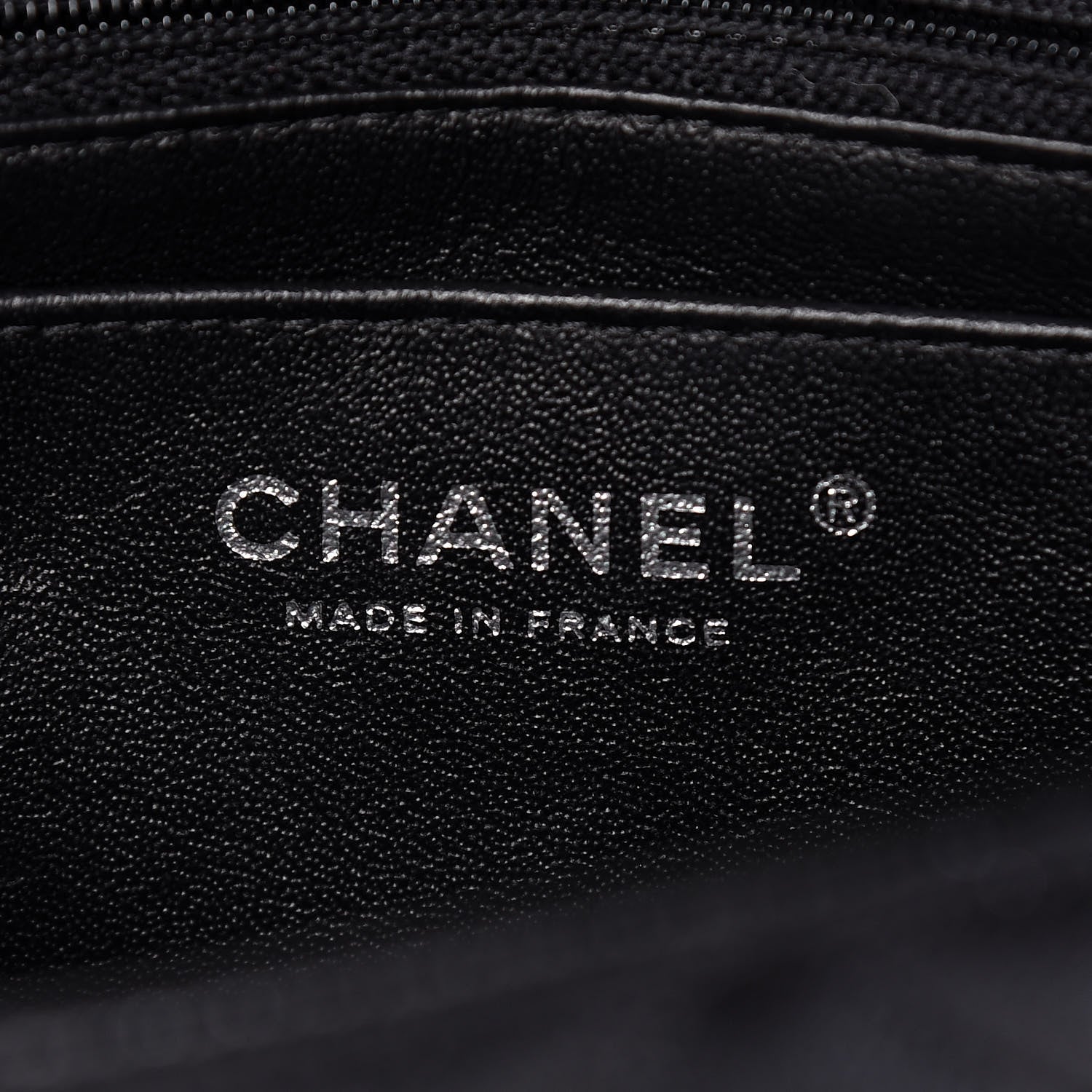 Chanel Iridescent Caviar Quilted Mini Rectangular Flap Black 7 of 12