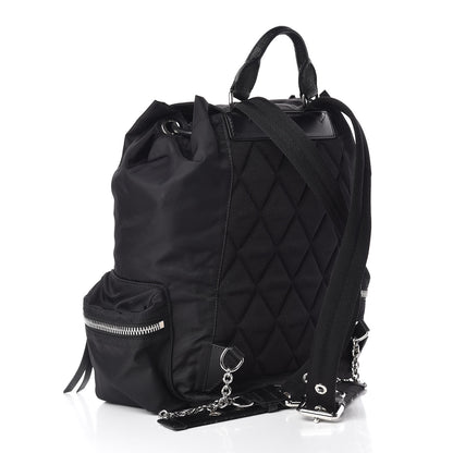 Burberry Nylon Medium Rucksack Backpack Black 3 of 10