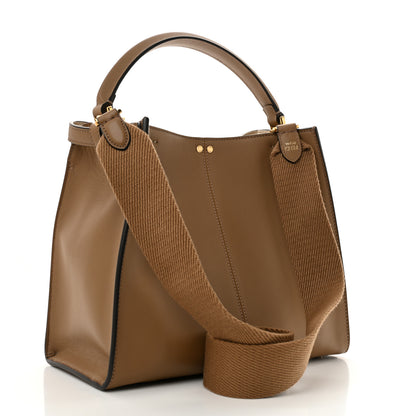 Fendi Vitello Seta Century Medium Peekaboo Mandorlo 3 of 11