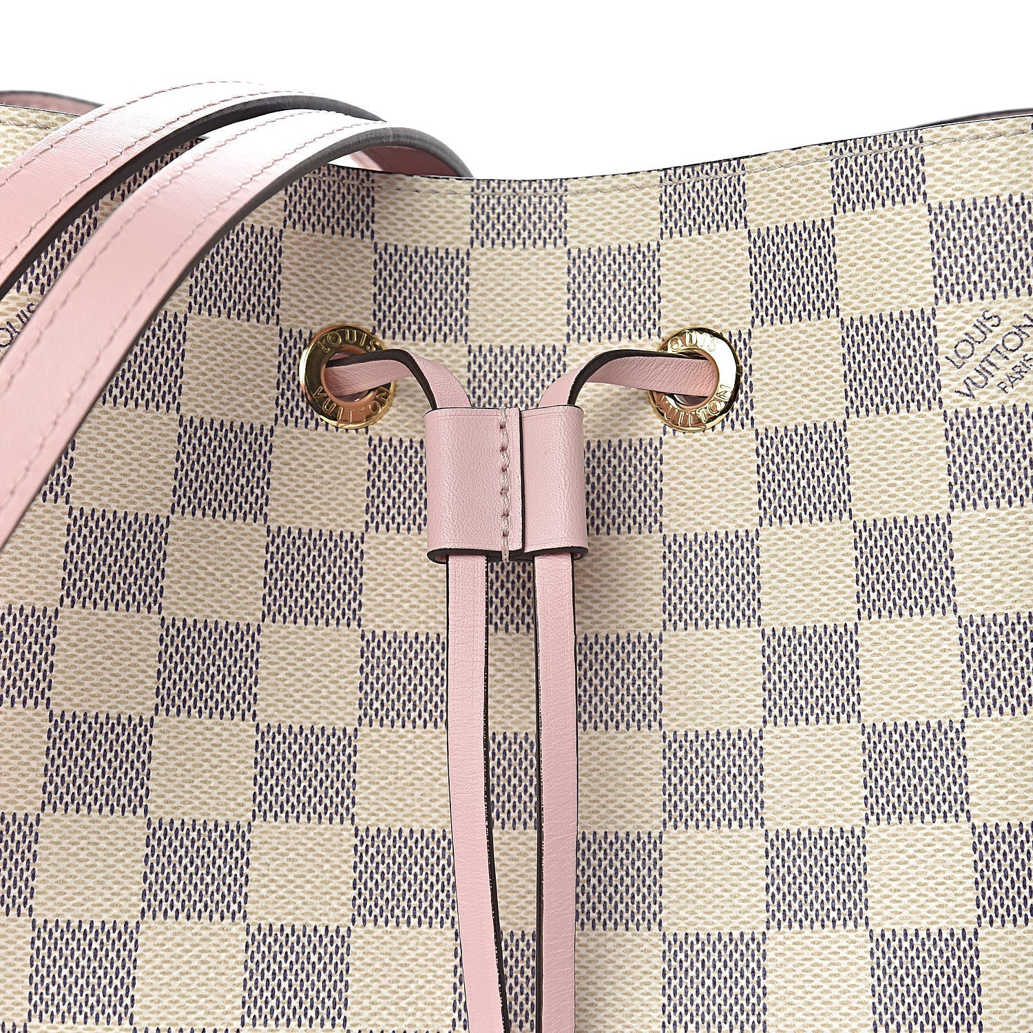 Louis Vuitton Damier Azur Neonoe MM Eau De Rose 11 of 11
