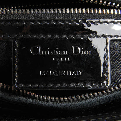 Christian Dior Patent Cannage Medium Lady Dior Black 6 of 9