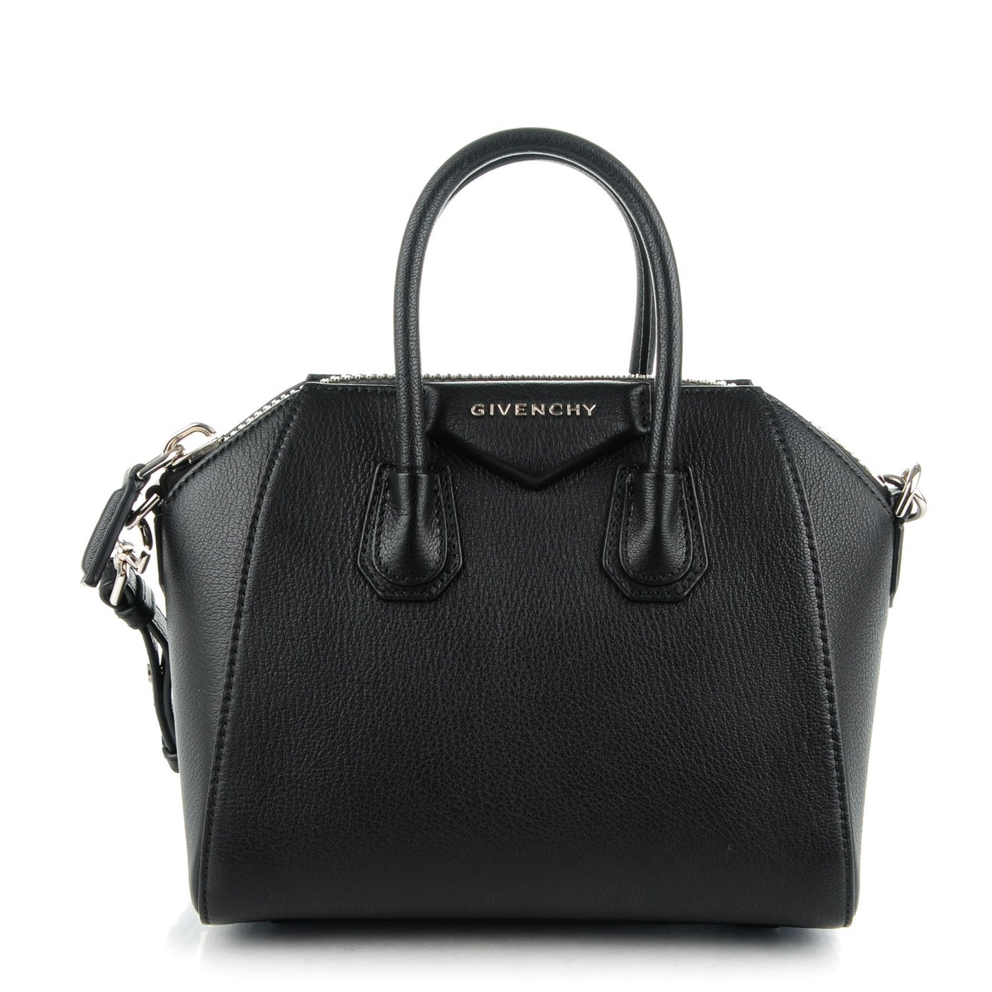 Sugar Goatskin Mini Antigona Black