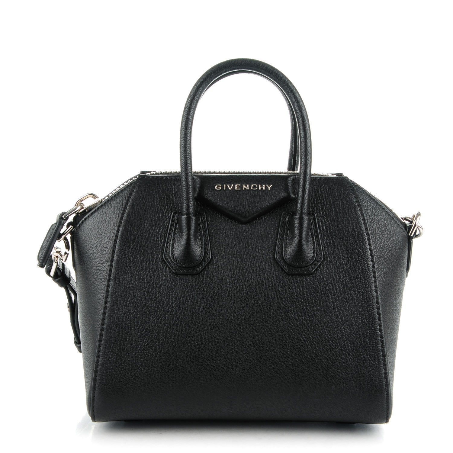 Givenchy Sugar Goatskin Mini Antigona Black 1 of 7