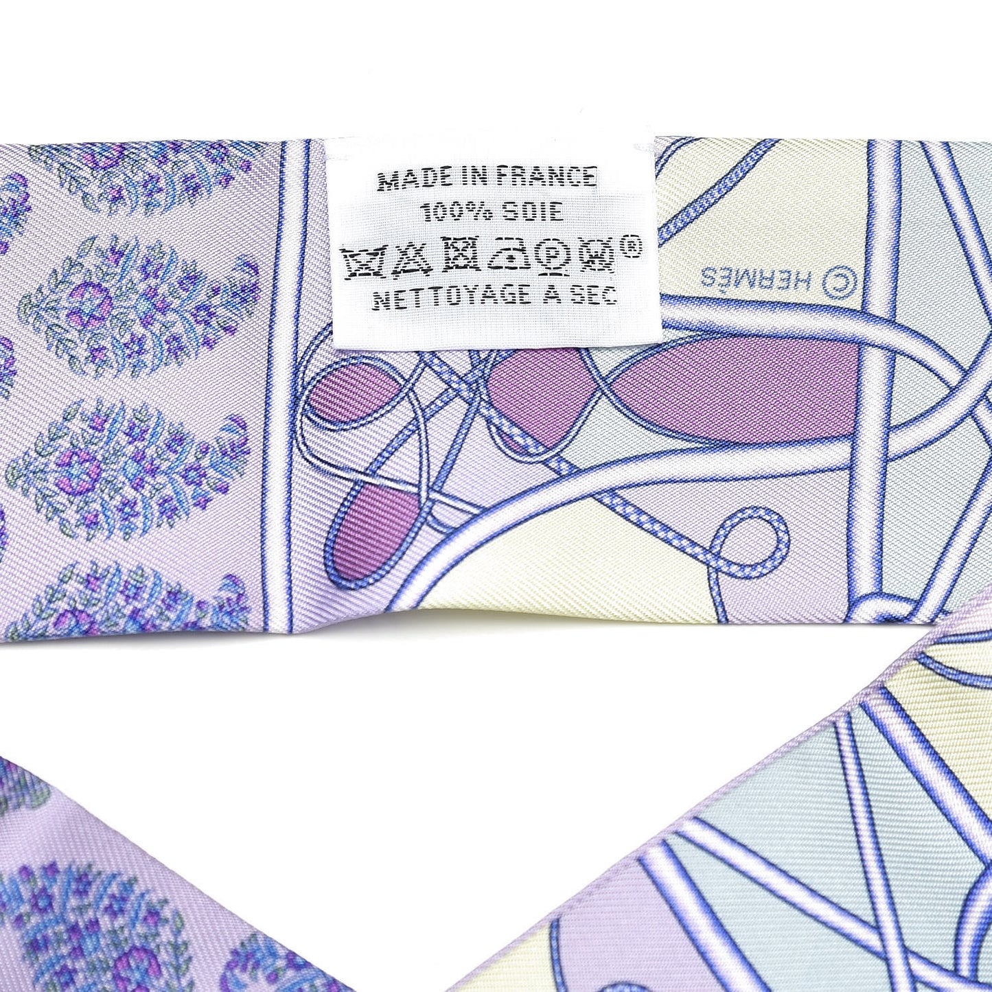 Silk Coup De Fouet Au Bloc Twilly Mauve Violet Jaune Soufre