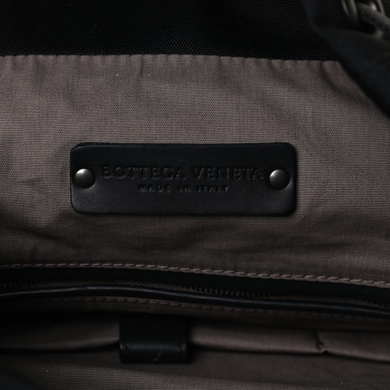 Bottega Veneta Canvas Calfskin Intrecciato Sassolungo Backpack 5 of 12