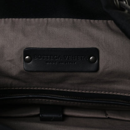 Bottega Veneta Canvas Calfskin Intrecciato Sassolungo Backpack 5 of 12