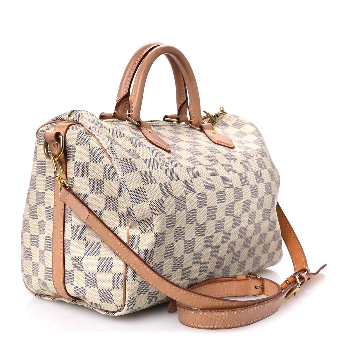 Louis Vuitton Damier Azur Speedy Bandouliere 30 2 of 12