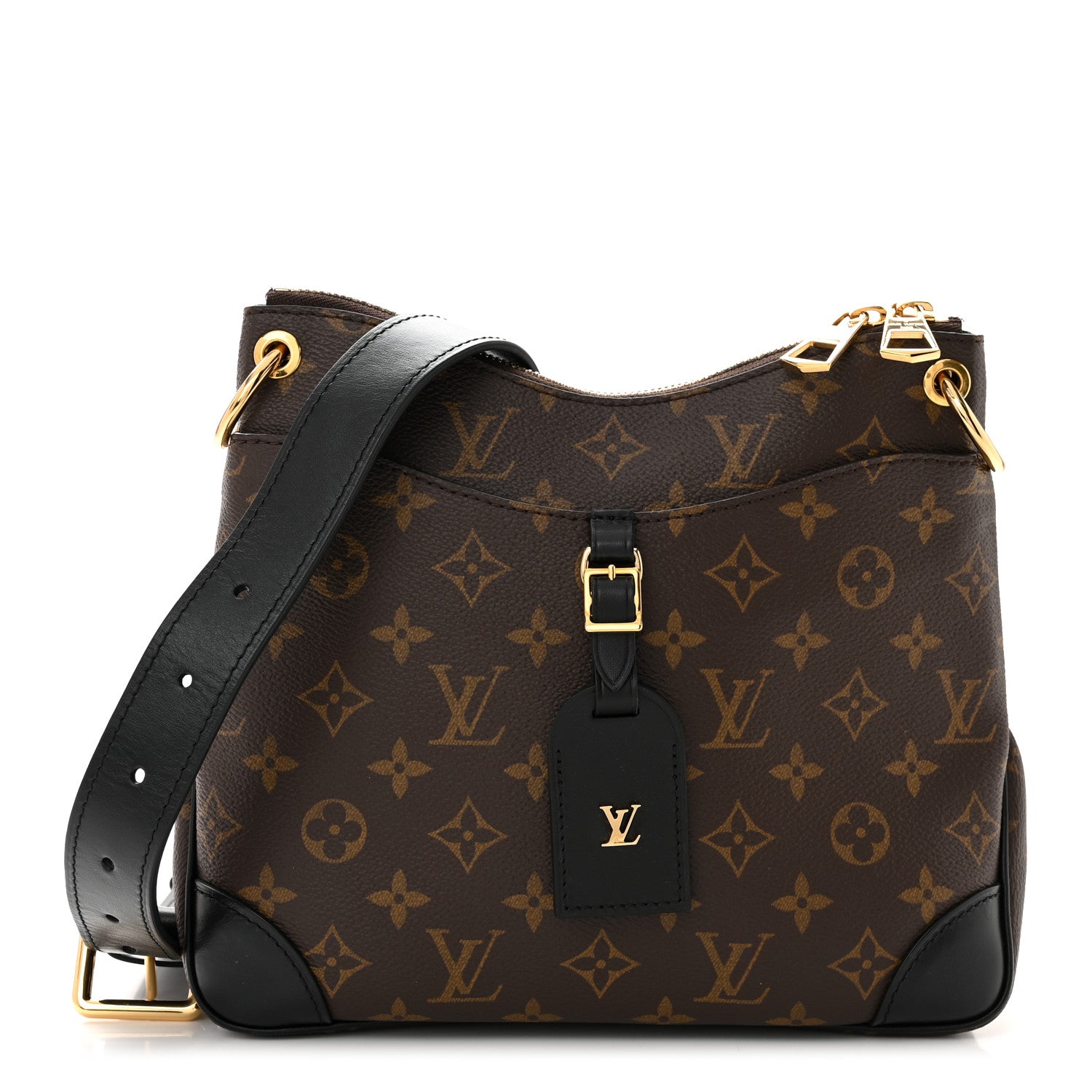 Louis Vuitton LOUIS VUITTON Monogram Odeon PM Black 1 of 9