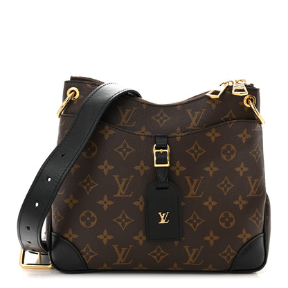 Louis Vuitton LOUIS VUITTON Monogram Odeon PM Black 1 of 9