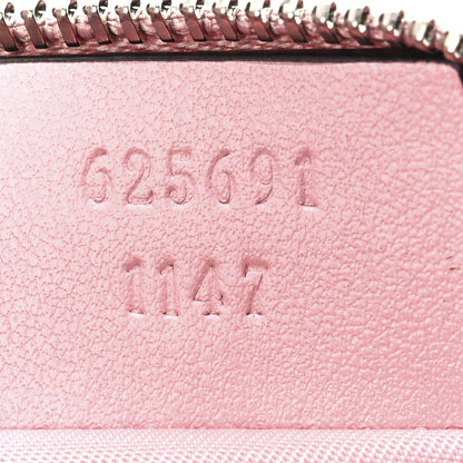 Gucci Calfskin Matelasse GG Marmont Key Pouch Wild Rose 7 of 12