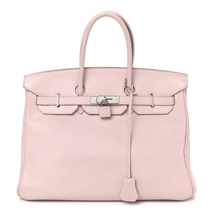 Hermes Swift Birkin 35 Rose Dragee 1 of 24