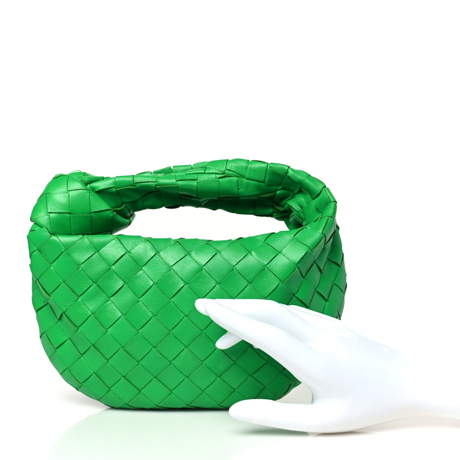 Bottega Veneta Nappa Intrecciato Mini Jodie Parakeet 2 of 9