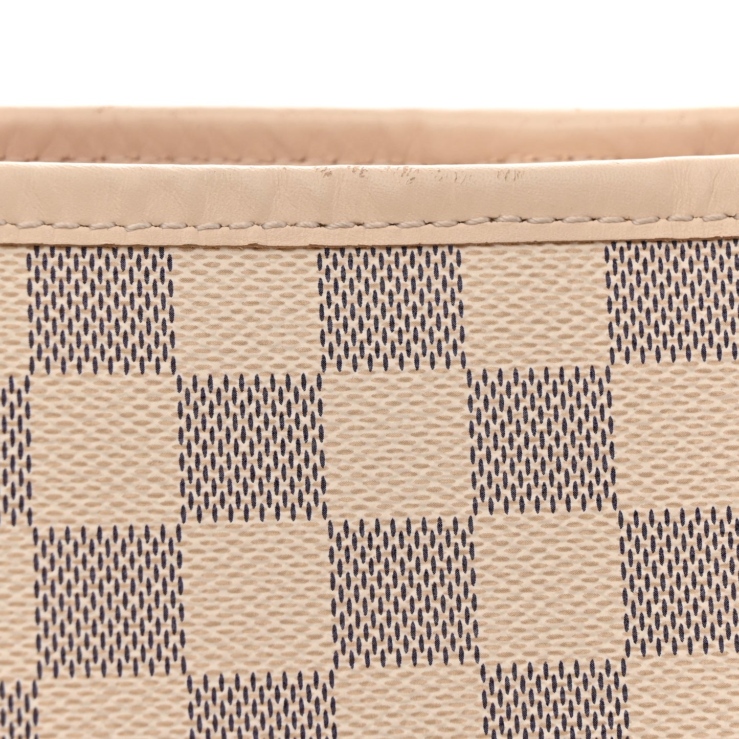 Damier Azur Braided Neverfull MM Pink