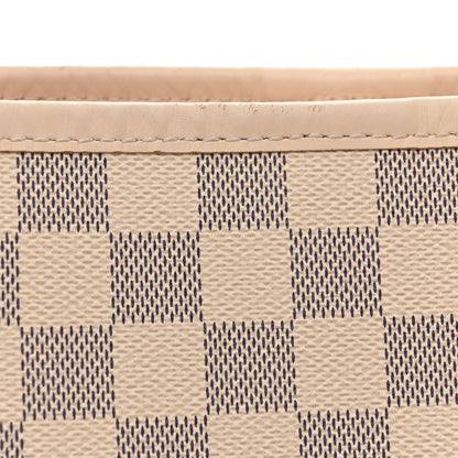 Louis Vuitton Damier Azur Braided Neverfull MM Pink 11 of 11
