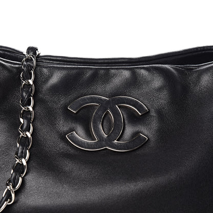 Chanel Lambskin Sensual Hobo Black 10 of 11