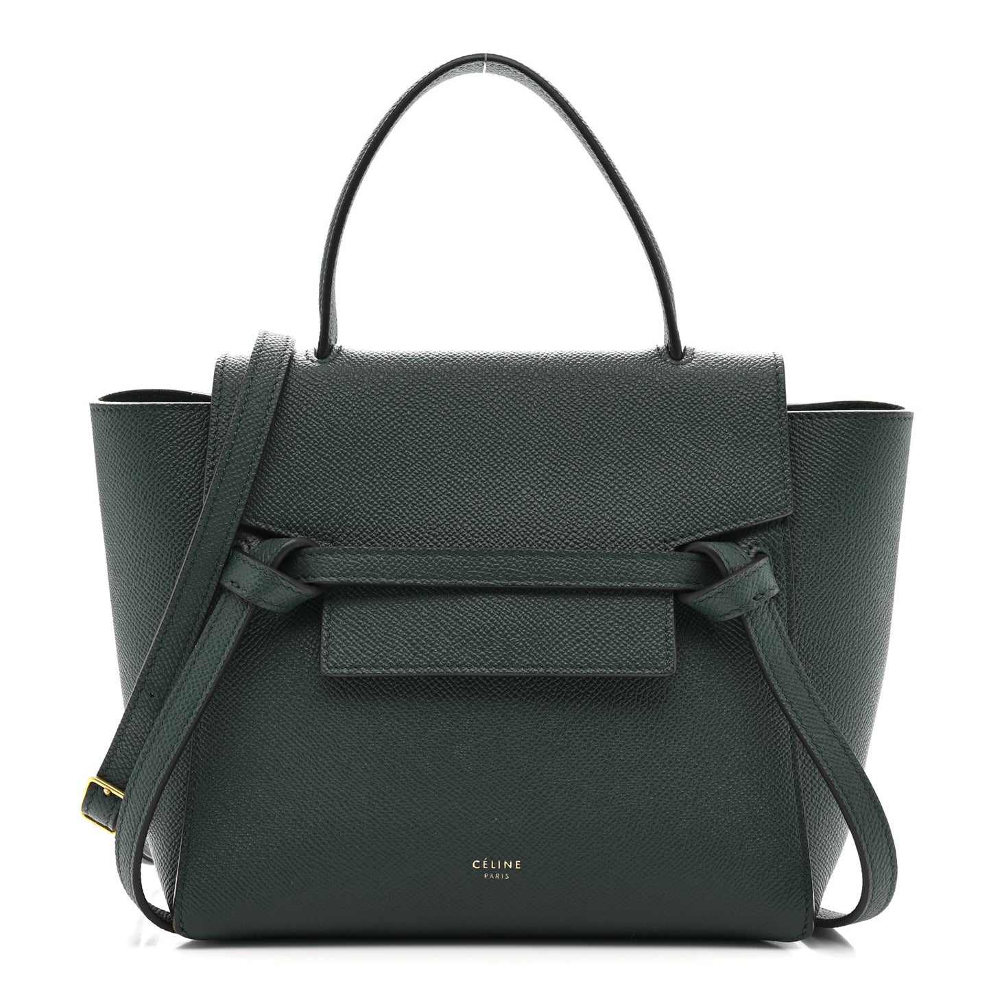 Grained Calfskin Nano Belt Bag Amazone