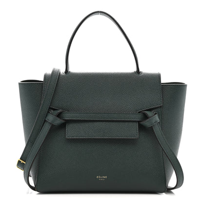 Celine Grained Calfskin Nano Belt Bag Amazone 1 of 12