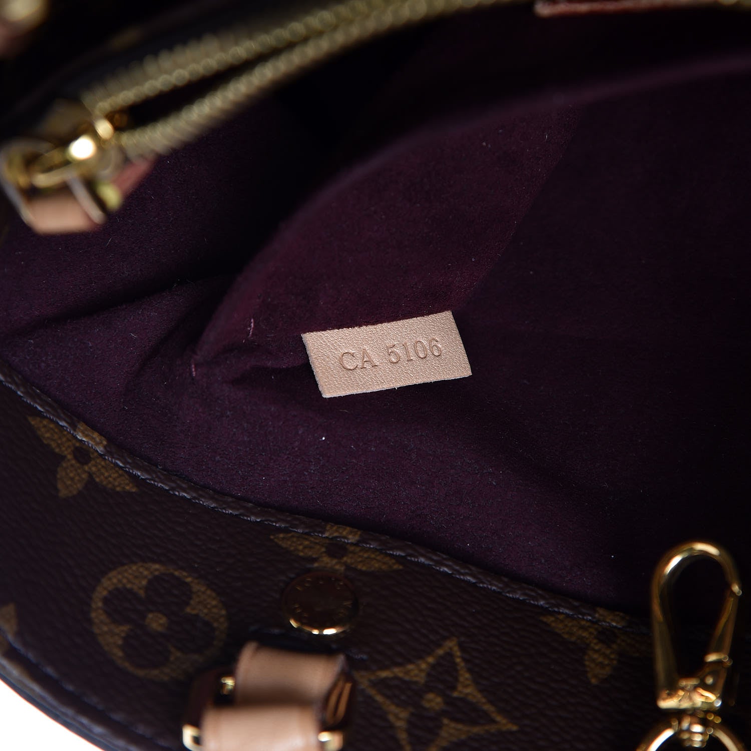 Louis Vuitton Monogram Montaigne BB 7 of 9