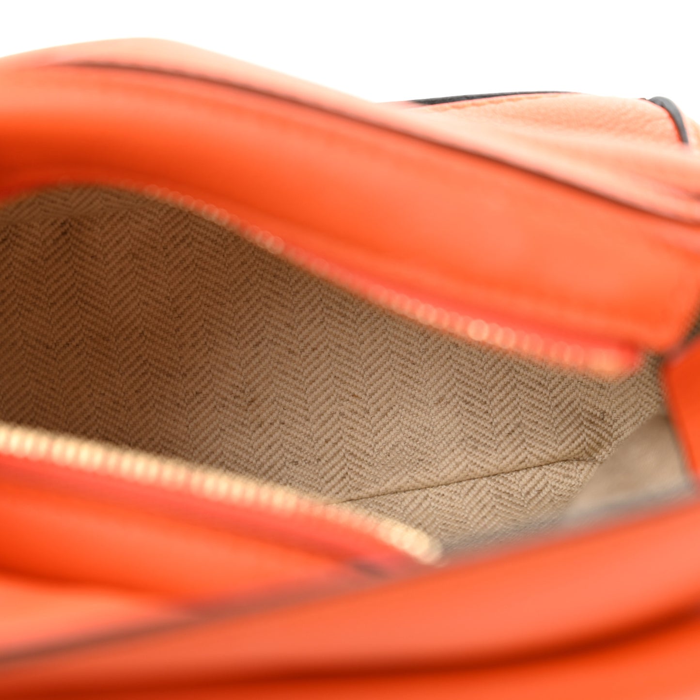 Calfskin Mini Puzzle Bag Orange