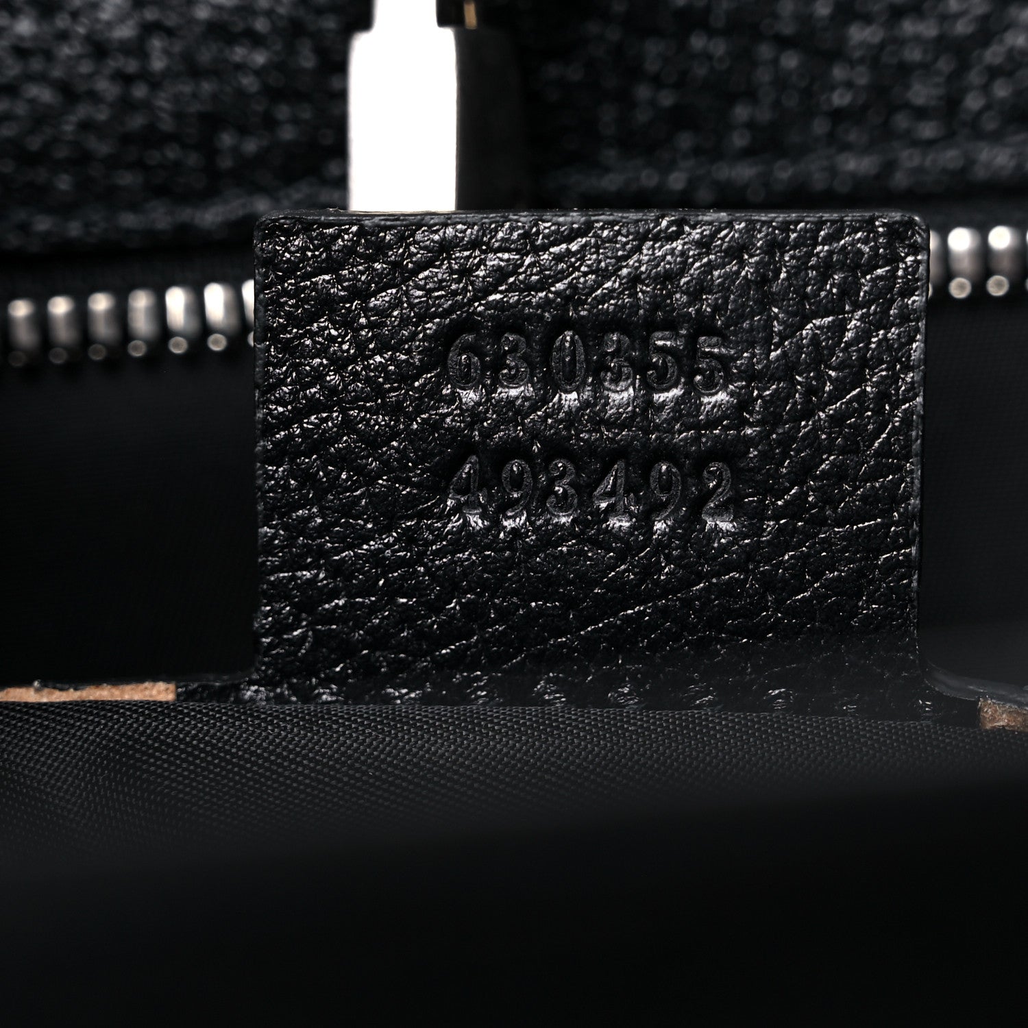 Gucci Econyl Nylon Monogram Off The Grid Long Tote Bag Black 9 of 13