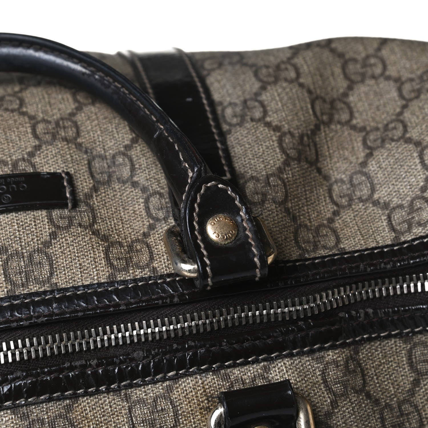 Gucci GG Plus Monogram Medium Joy Boston Dark Brown 18 of 19