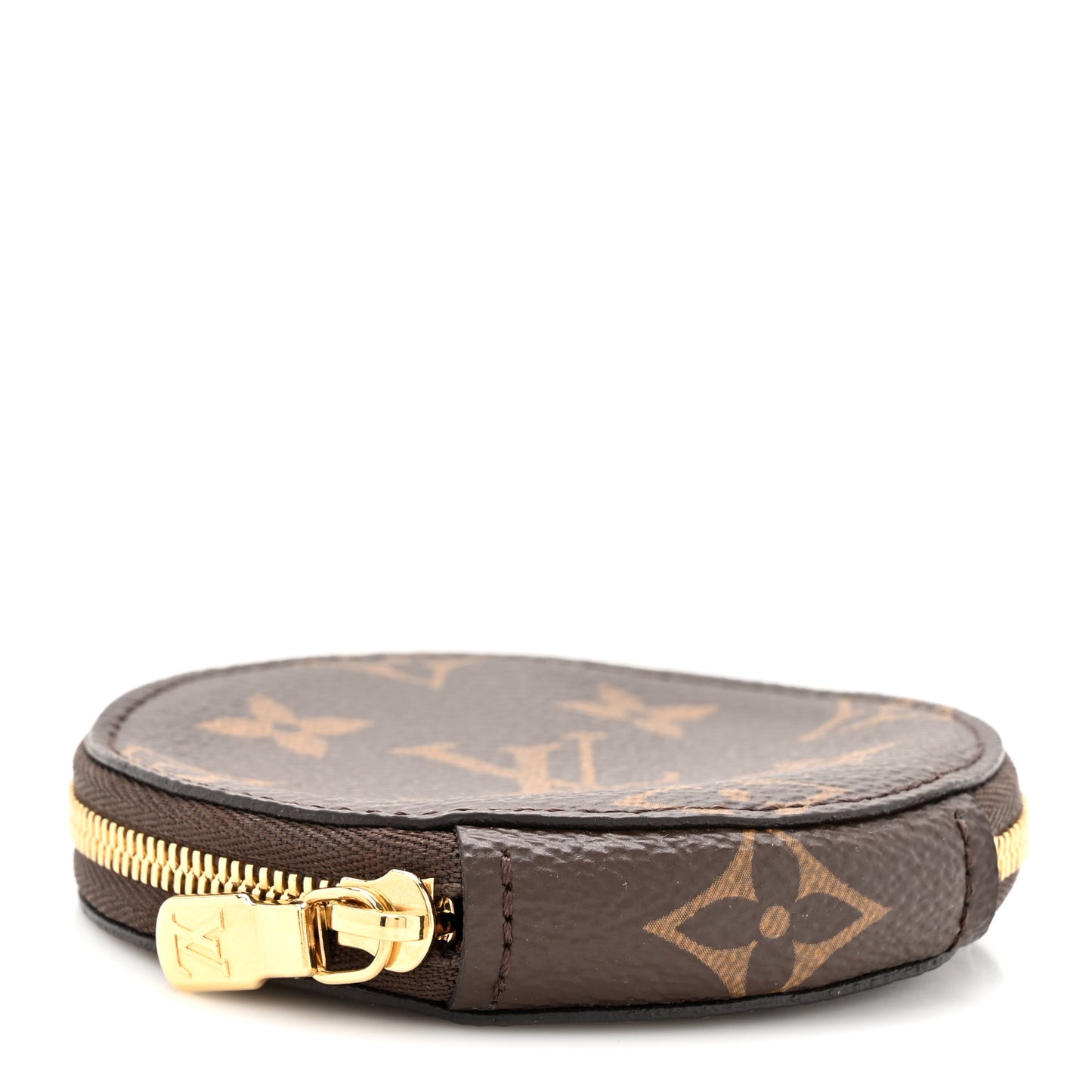 Monogram Round Coin Purse