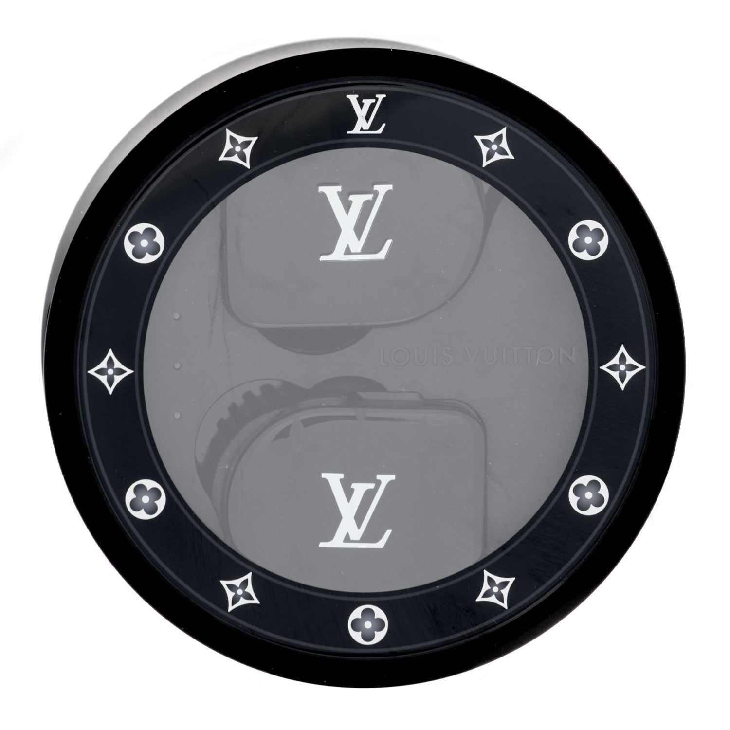Louis Vuitton Acetate Monogram Horizon Wireless Earphones Black 1 of 11
