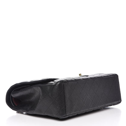 Chanel Caviar Quilted Maxi Double Flap Black 4 of 17