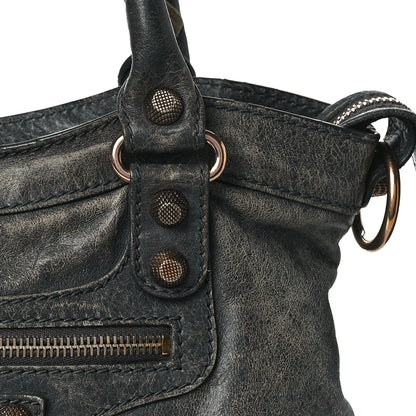 Balenciaga Agneau Giant 12 Gold Hardware Town Gris Tarmac 12 of 26