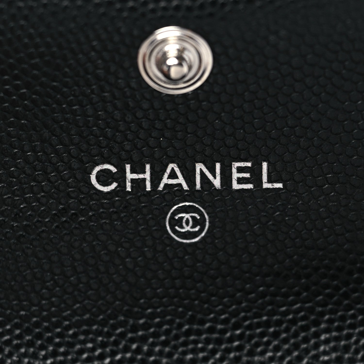 Chanel Caviar Quilted Boy Flap Card Holder Black 6 of 10