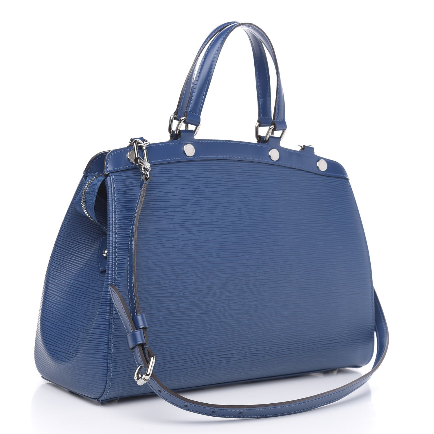 Louis Vuitton Epi Brea MM Saphir 3 of 11