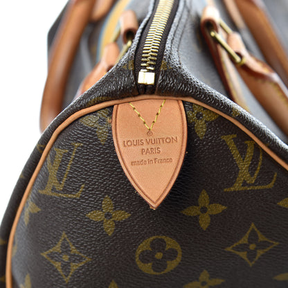 Louis Vuitton Monogram My LV Heritage Speedy 30 Yellow Blue Clair 9 of 11