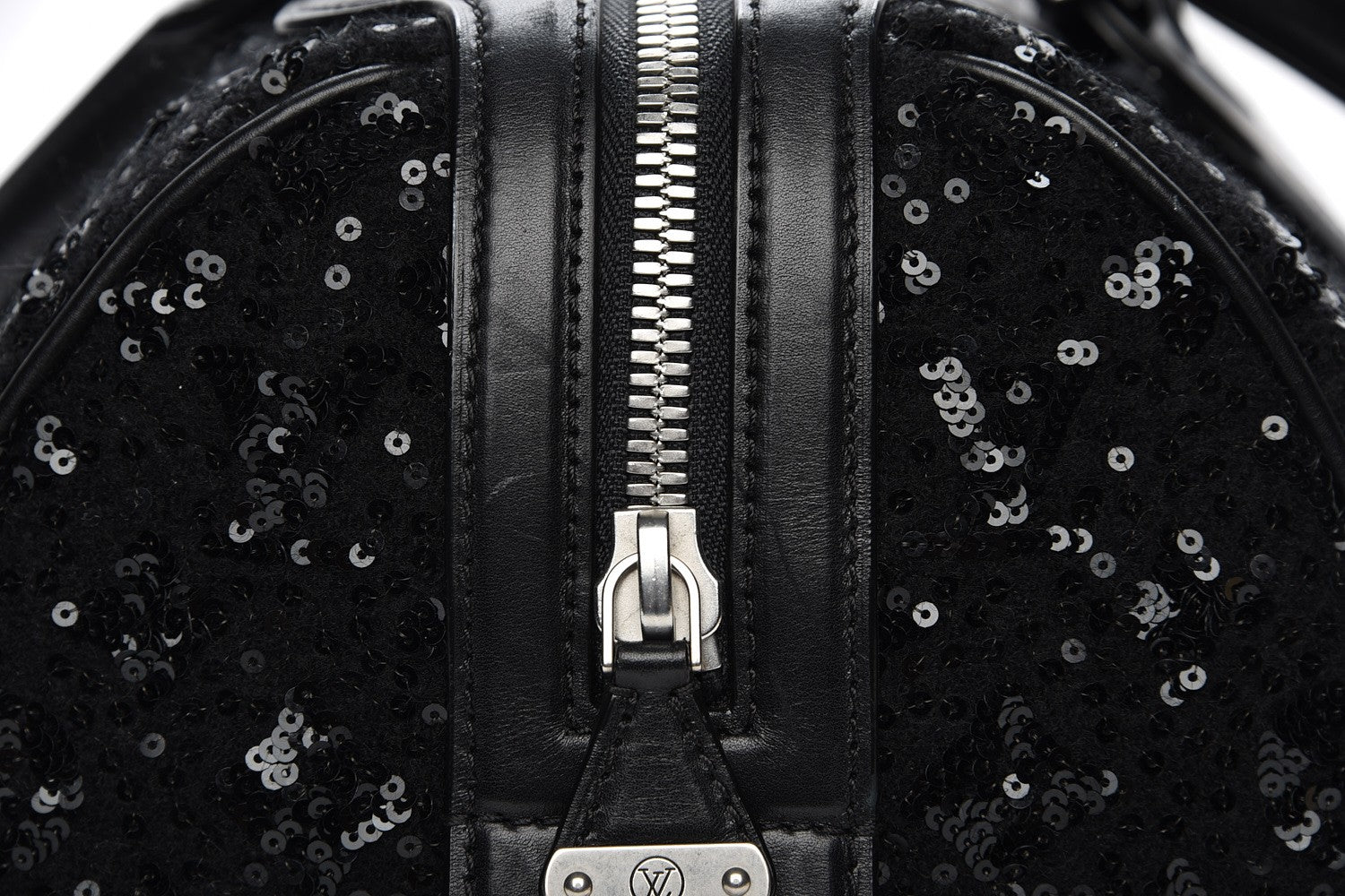 Louis Vuitton Sequin Monogram Sunshine Express Speedy Black 8 of 8
