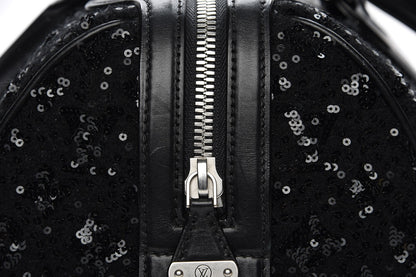 Louis Vuitton Sequin Monogram Sunshine Express Speedy Black 8 of 8