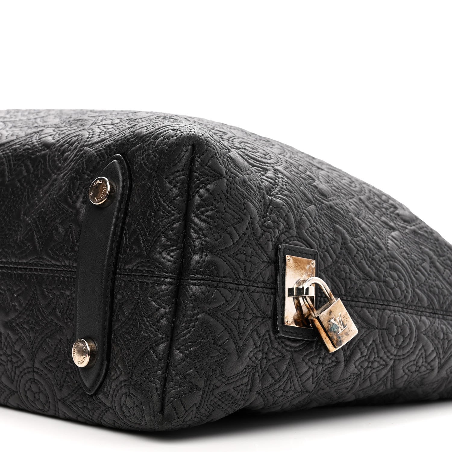 Louis Vuitton Monogram Lambskin Antheia Hobo PM Black 11 of 11