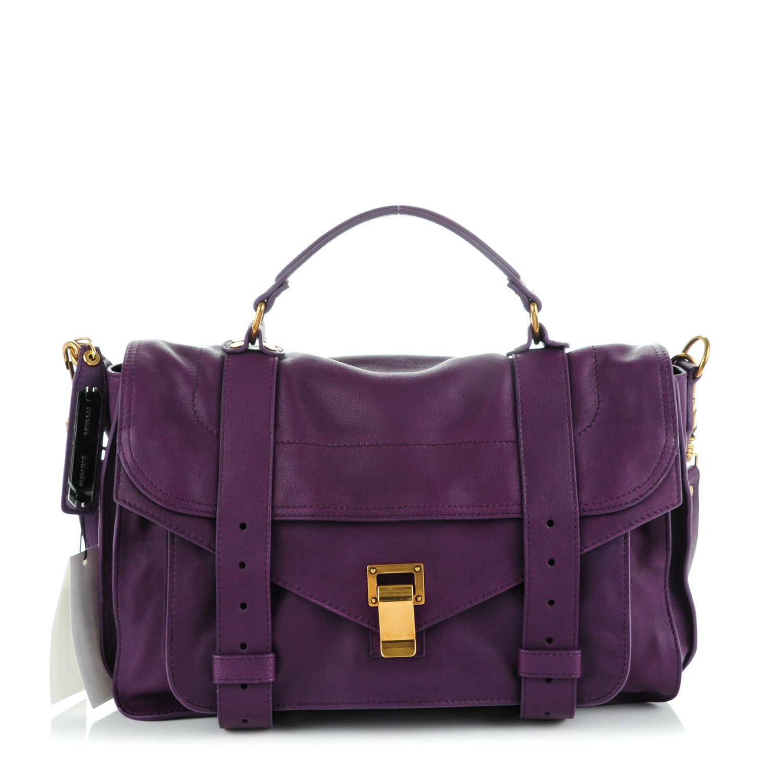 Proenza Schouler Lambskin Medium PS1 Satchel Veruca Salt 1 of 8