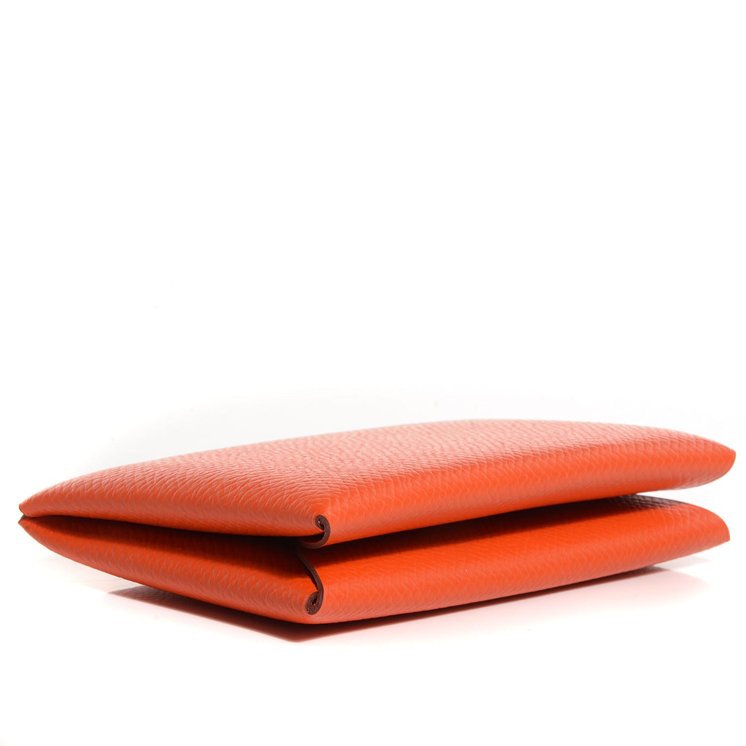 Hermes Epsom Calvi Card Case Orange 3 of 6