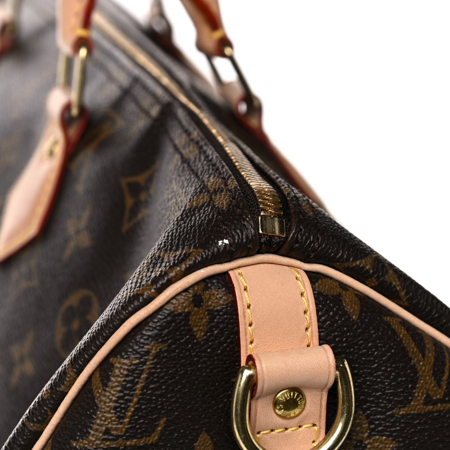 Monogram My LV Heritage Speedy Bandouliere 40 White Blue Clair