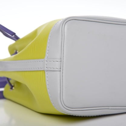 Louis Vuitton Epi Nano Noe Acid Yellow 6 of 9