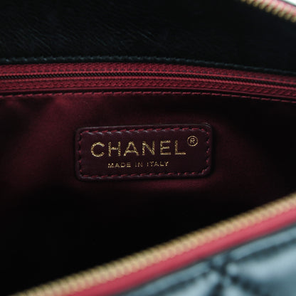 Chanel Calfskin Large Blizzard Zip Top Flap Bag Black 6 of 7