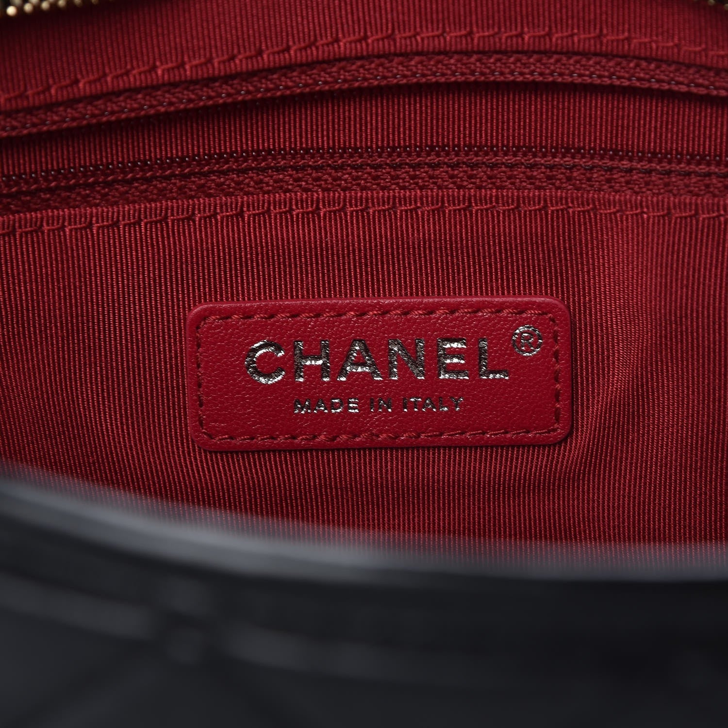 Chanel Aged Calfskin Quilted Medium Gabrielle Hobo Black 6 of 8