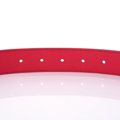 Louis Vuitton Monogram Multicolor LV Cut Reversible Belt 85 34 White 3 of 5