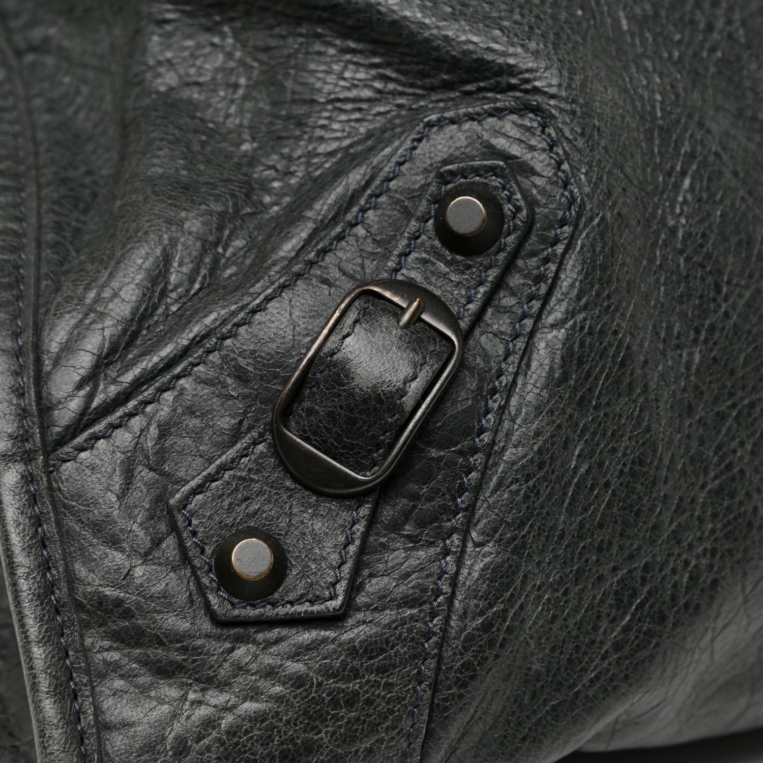 Balenciaga Agneau Classic Hardware Work Anthracite 24 of 25