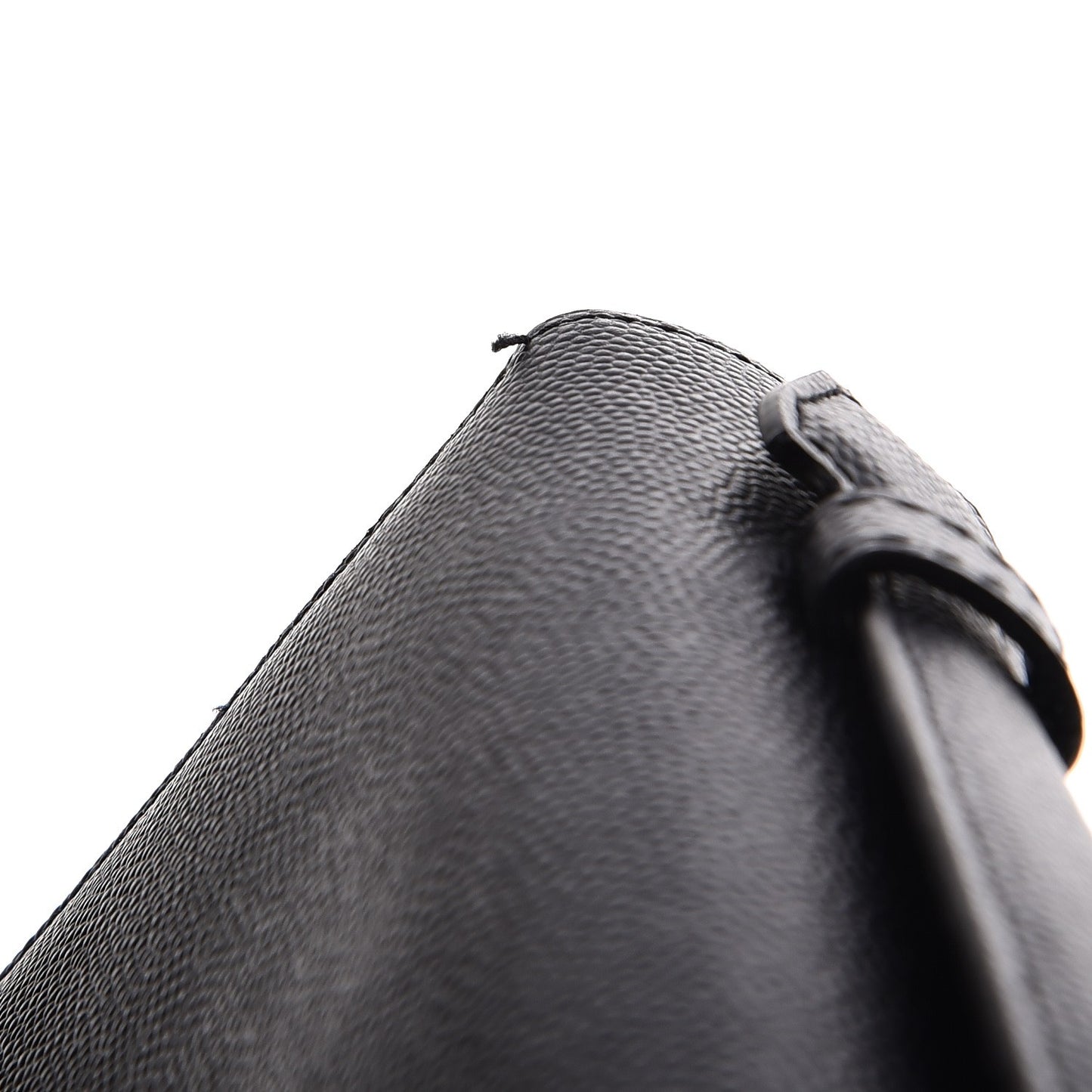 Grain De Poudre Classic Zip Around Travel Organizer Wallet Black