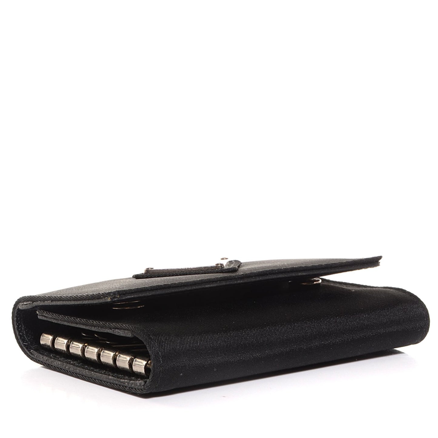 Tessuto Nylon 6 Key Holder Nero Black