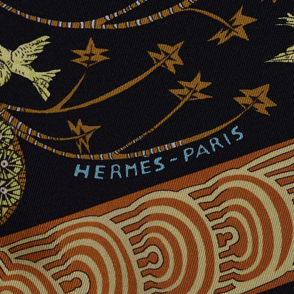 Hermes Silk Les Legendes de L'Arbre Scarf 90 7 of 7
