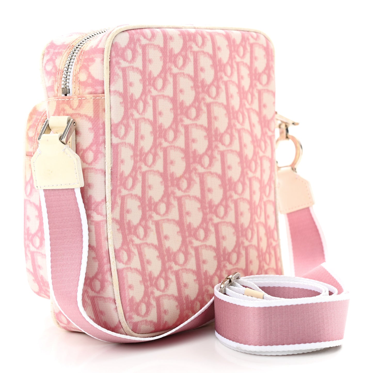 CHRISTIAN DIOR Monogram Girly Crossbody Pink