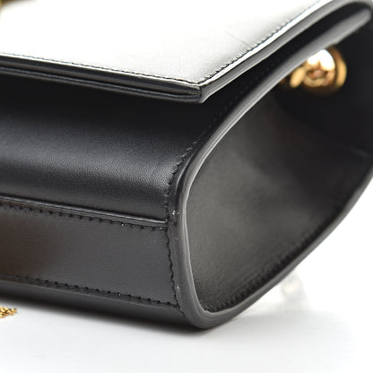 Saint Laurent Calfskin Small Classic Monogram Kate Tassel Satchel Black 9 of 12