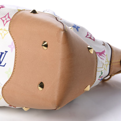 Louis Vuitton Monogram Multicolor Judy GM White 7 of 9