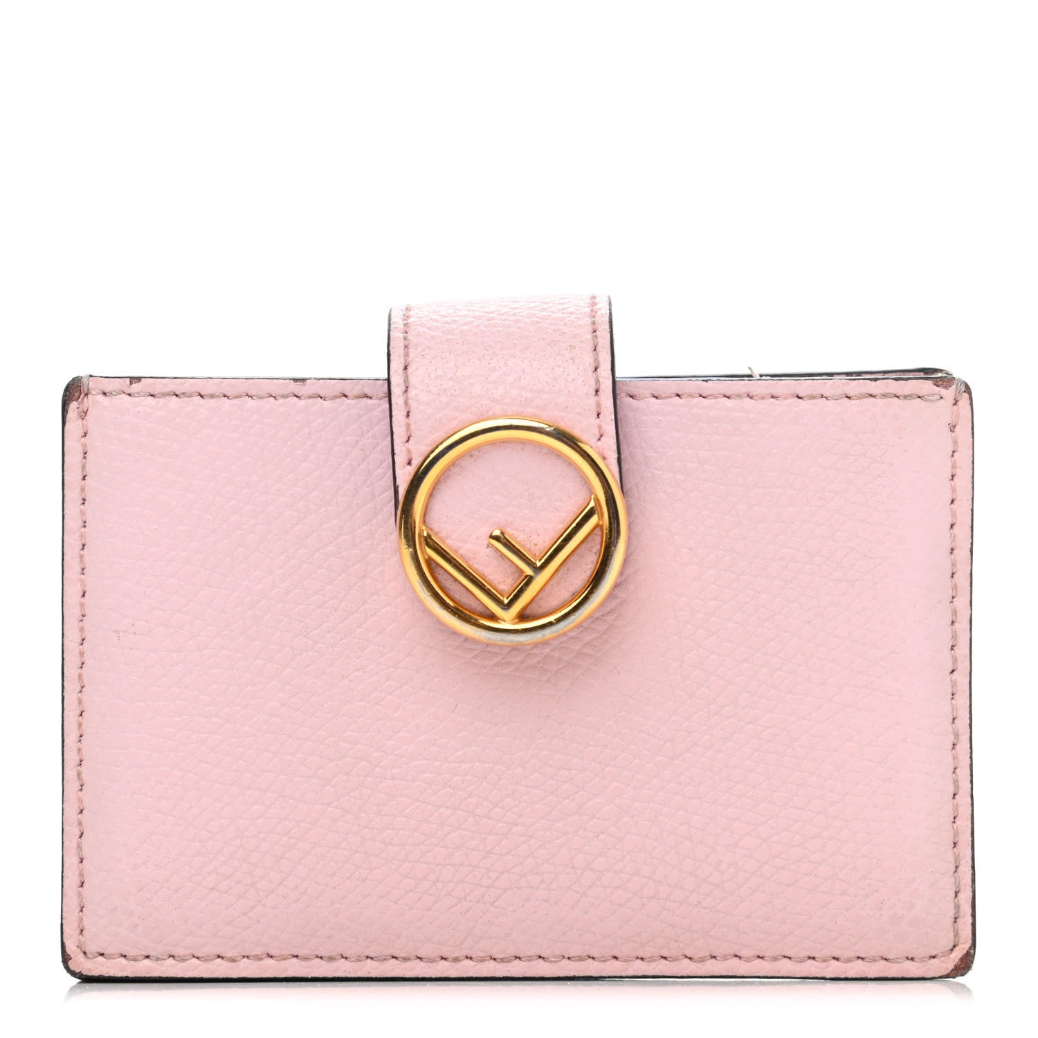 Fendi Vitello Cruise F is Fendi Gusseted Card Holder Peonia 1 of 4
